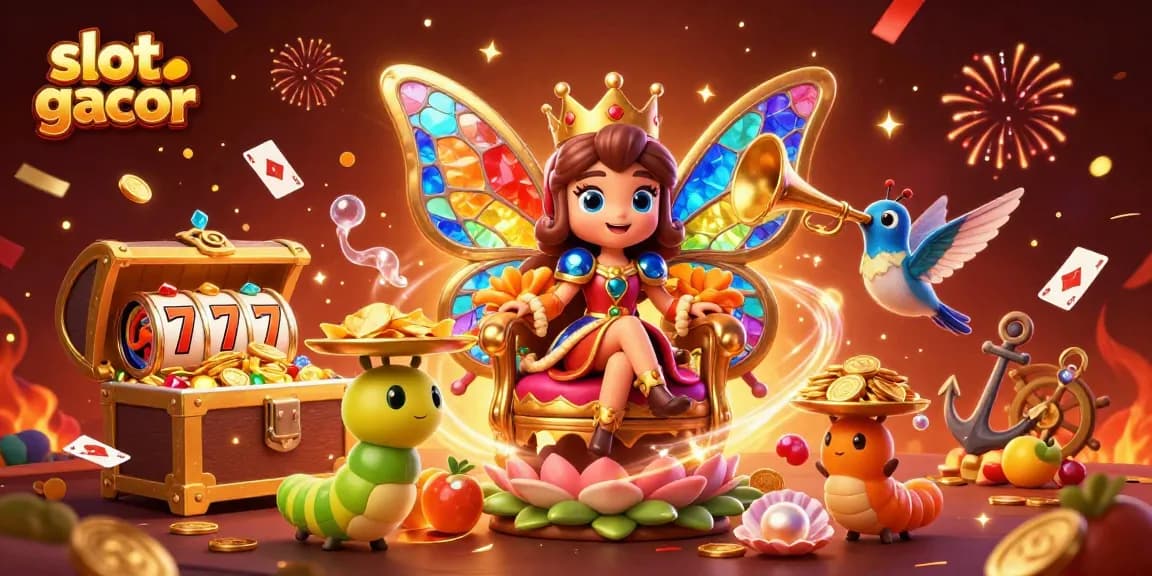 Experience the thrill of slot gacor with vibrant themes and lively casino characters.