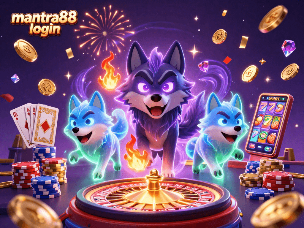 Experience effortless gaming with mantra88 login, where glowing wolves lead you to cascading rewards and thrilling adventures.