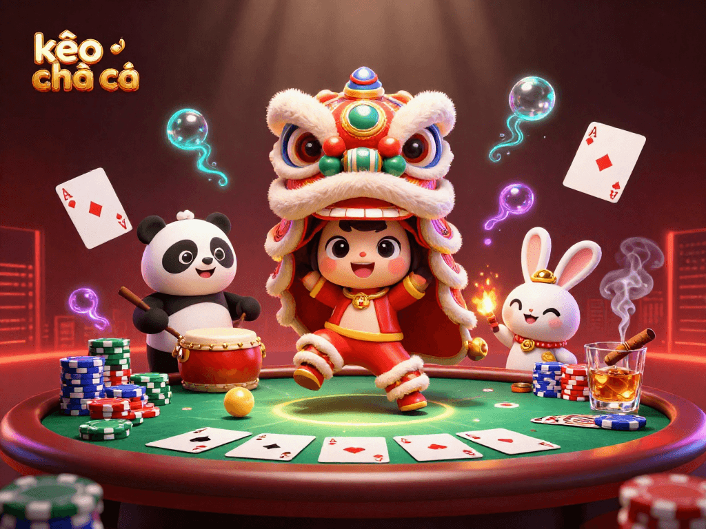 Engage with kèo nhà cái betting excitement through a dynamic casino scene featuring thrilling elements.