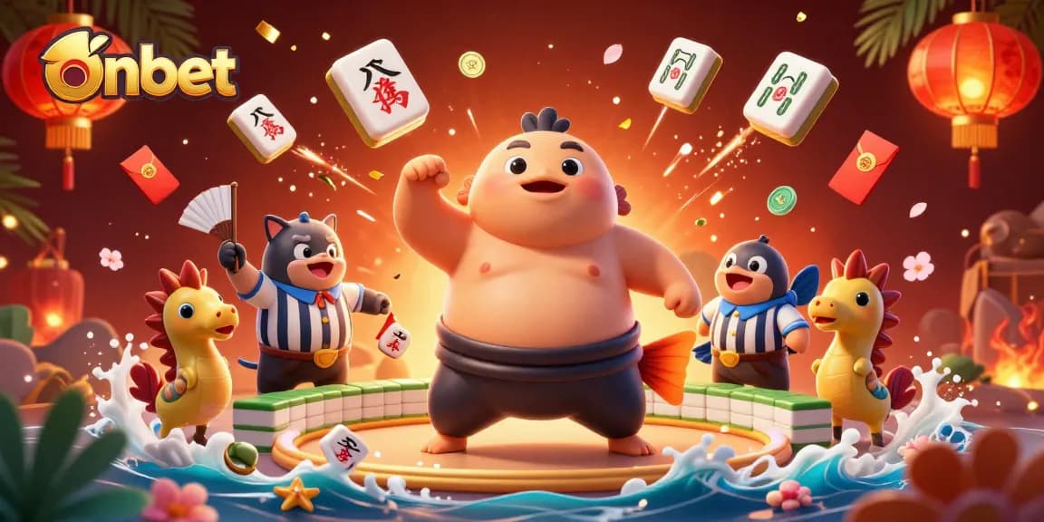 Experience thrilling bets at onbet with a vibrant underwater casino scene featuring unique characters.