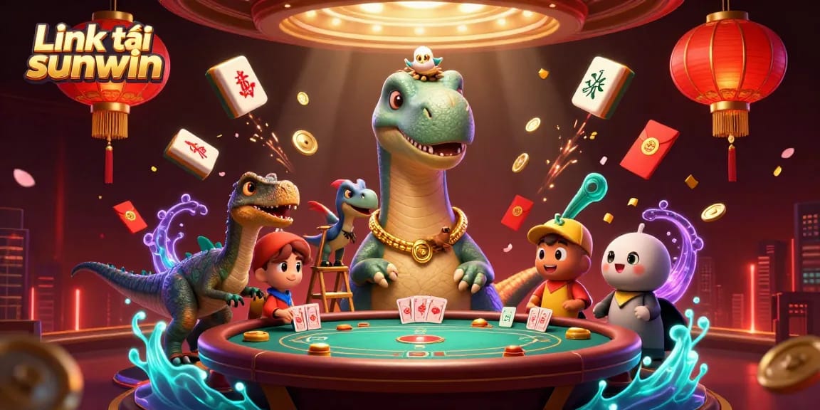 Win big with Link tải sunwin while enjoying the vibrant 3D casino scene filled with dynamic elements.
