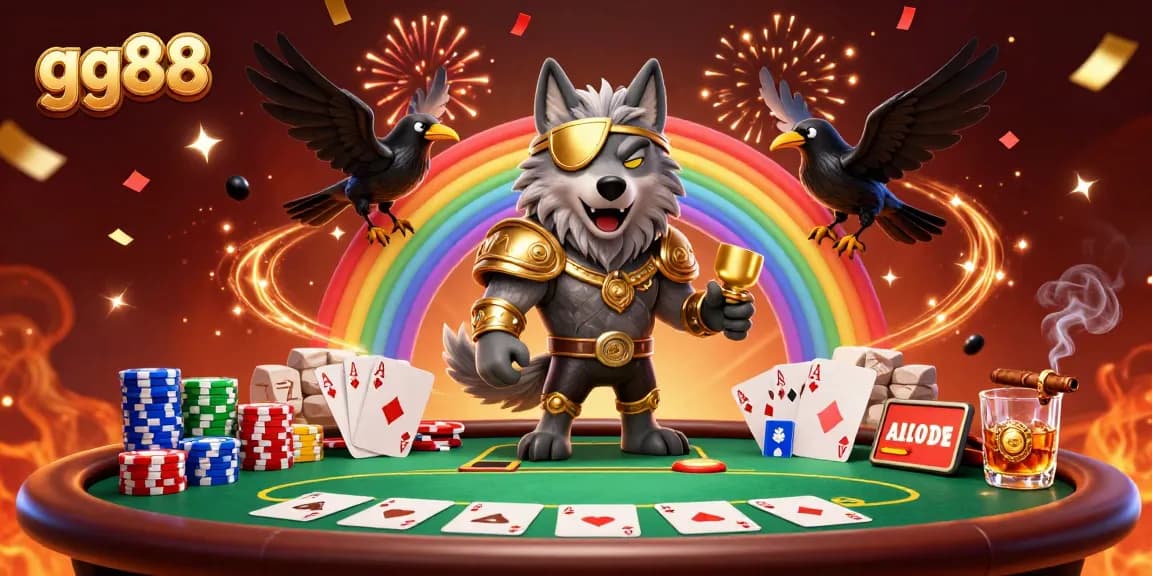 Experience thrilling gameplay and vibrant visuals at gg88 with a majestic casino scene.