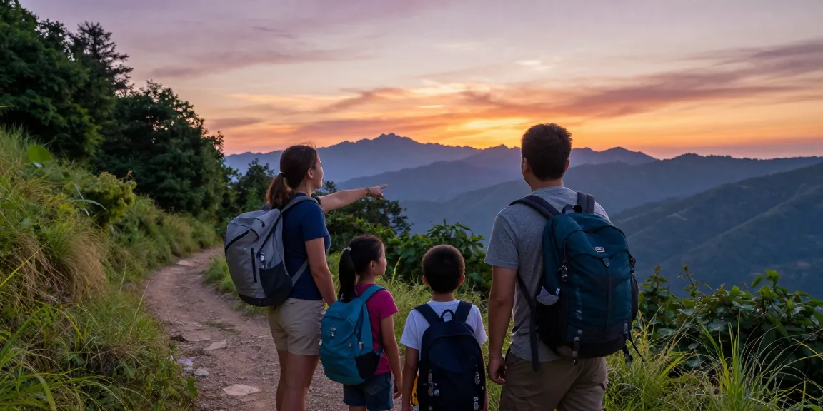 Families hiking in nature, enjoying mantra88 login for adventure tips in 2026.
