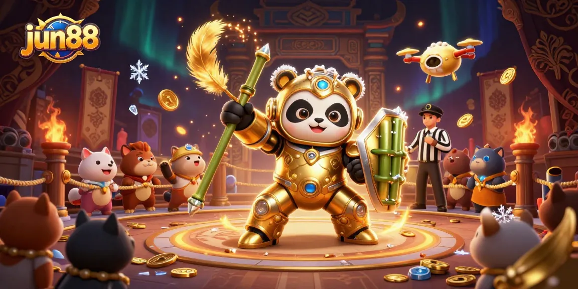 Engage with exciting gameplay at jun88, featuring vibrant, dynamic scenes of casino action.
