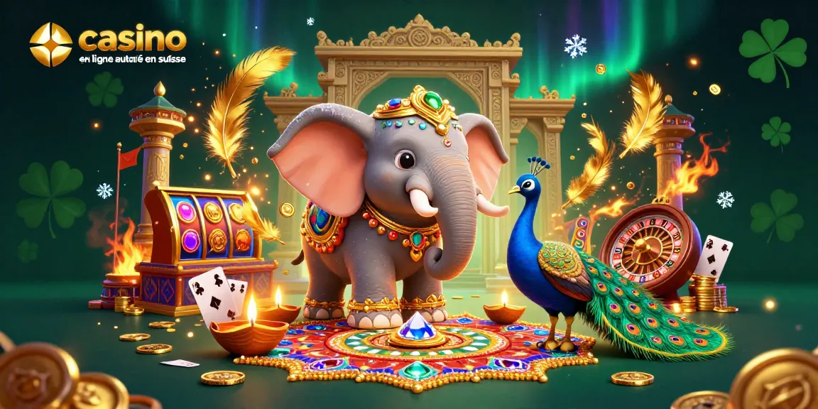Profitez des jackpots avec un casino en ligne autorisé en Suisse, bouillonnant d'éléments de jeux et de festivités.