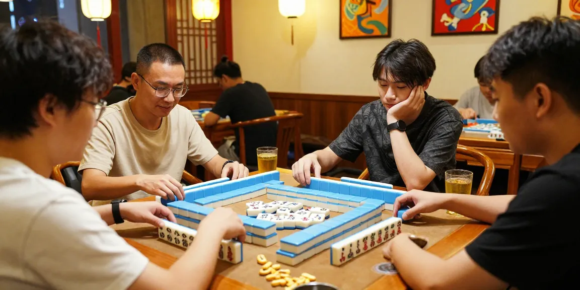 Engaged players enjoying MAHJONGJP88 in a vibrant gaming setting with colorful tiles and friendly atmosphere.