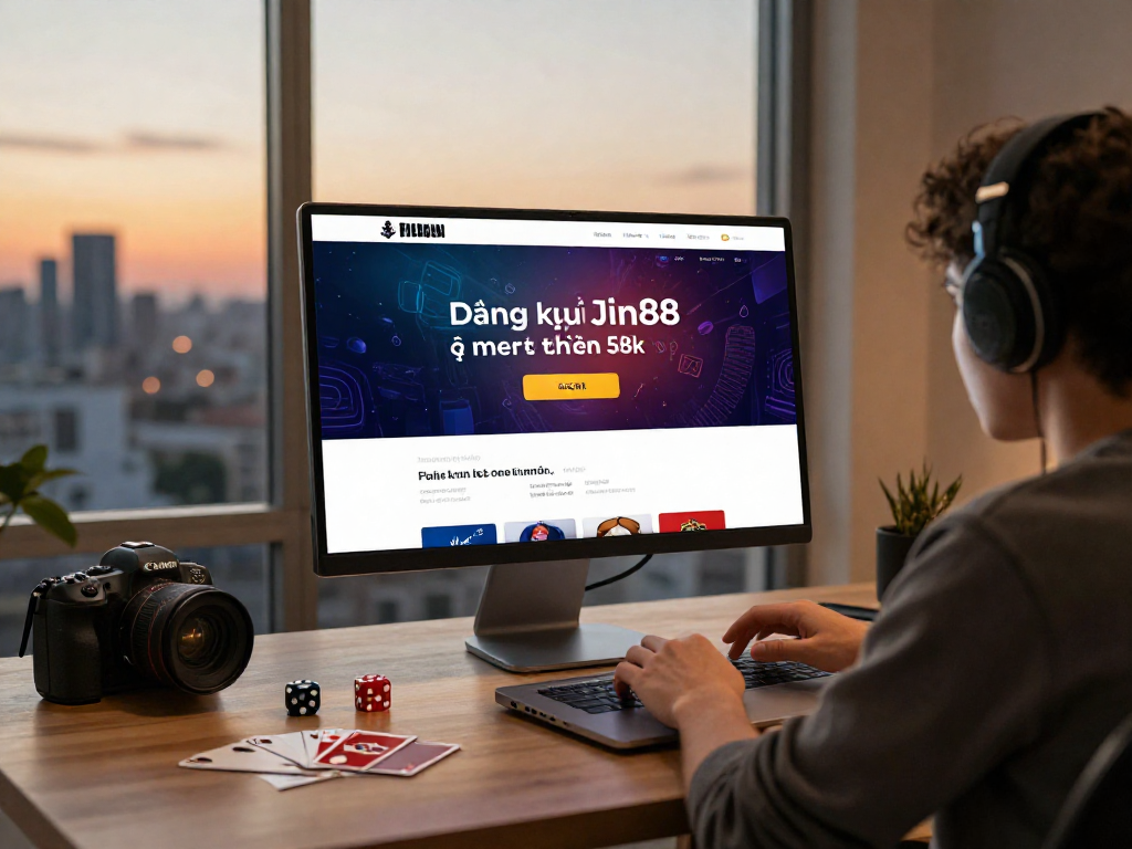Đăng ký Jin88 trên nền tảng cá cược trực tuyến với giao diện hiện đại và khuyến mãi hấp dẫn.