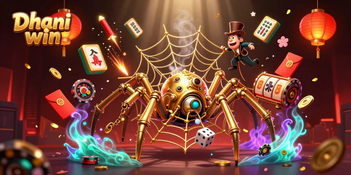 Dive into Dhani win's colorful world of slots, featuring vibrant characters and gleaming rewards.