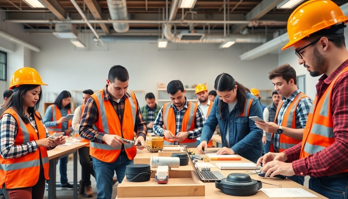 Enhancing skills through active construction training san antonio tx in an engaging classroom environment.