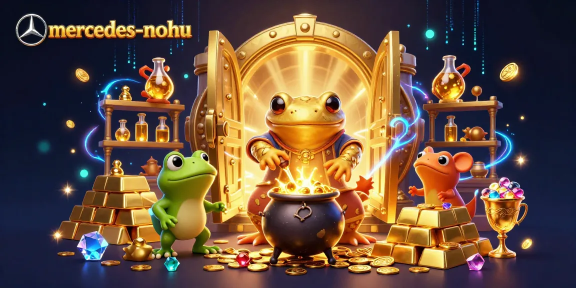 Experience the enchantment of mercedes-nohu as a golden salamander alchemist transforms metals into riches.