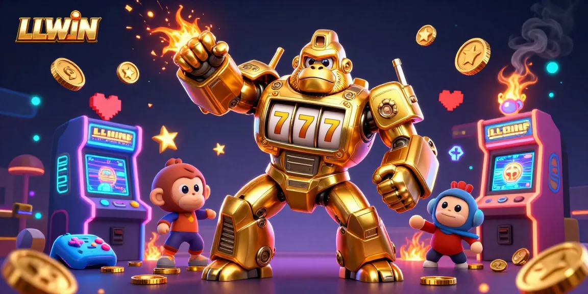 Experience the thrill of LLWIN's dynamic casino games featuring vibrant 3D characters and immersive gaming elements.
