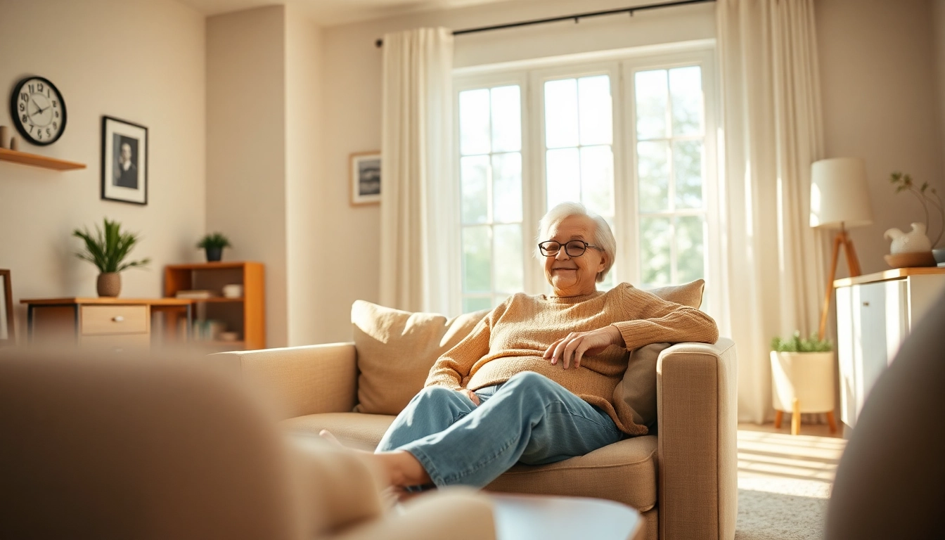 Couple embracing aging in place austin texas with comfort and safety at home.
