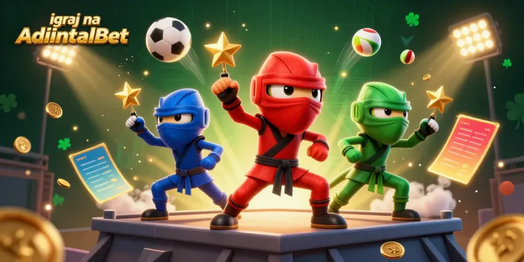 Igraj na AdmiralBet uz atraktivnu ilustraciju ninja kameleona u akciji na kazino platformi
