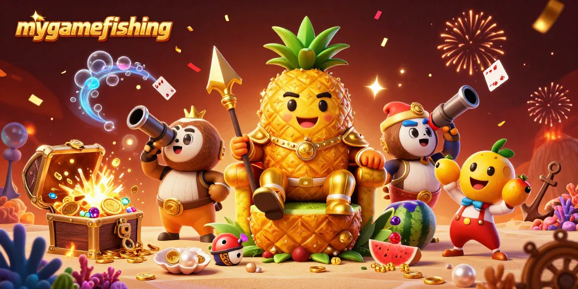 Play and win at mygamefishing with colorful characters and vibrant casino elements!