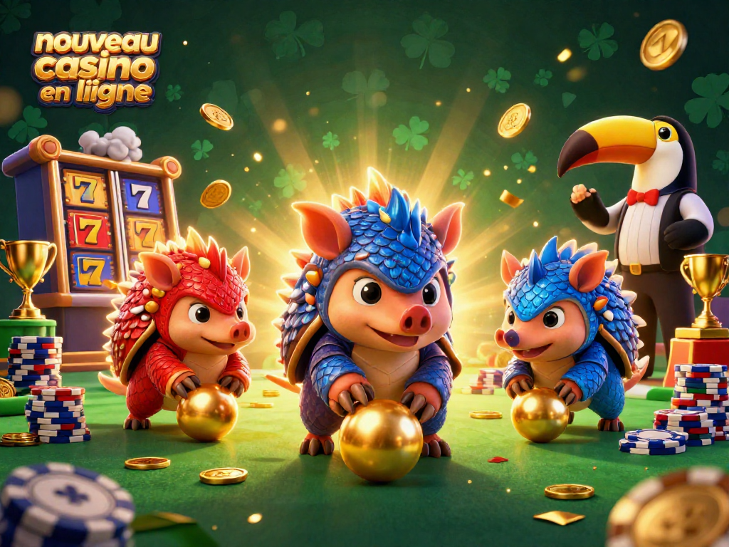 Affronte les jeux au nouveau casino en ligne avec des pangolins rivaux et des éléments dynamiques.