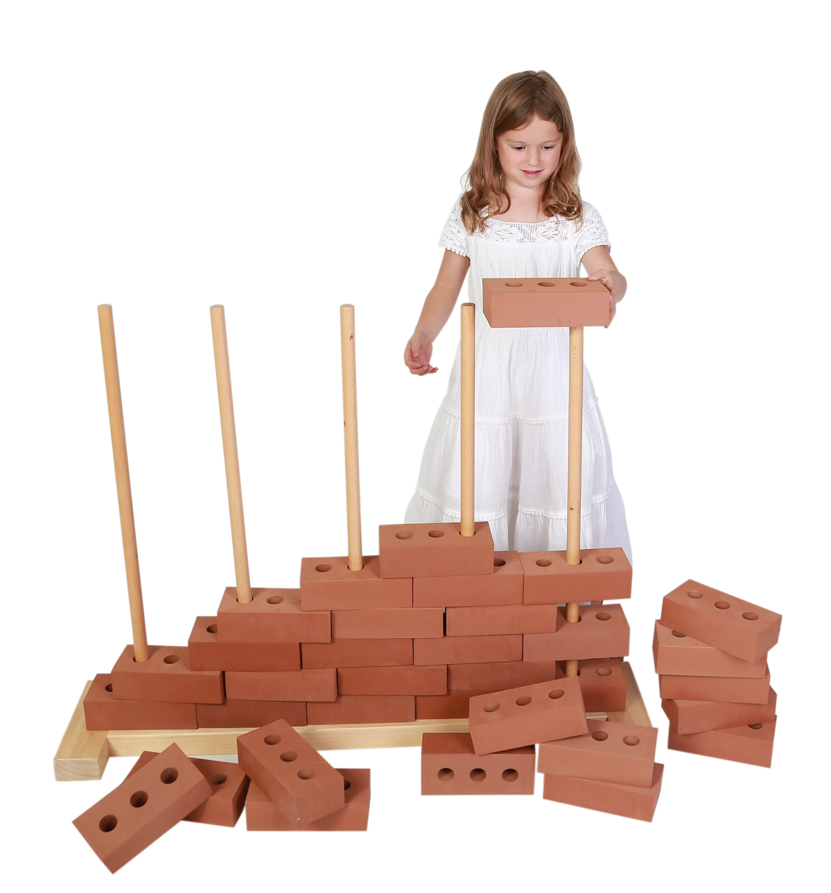 Building Imagination: Creative Play with Giant Building Blocks