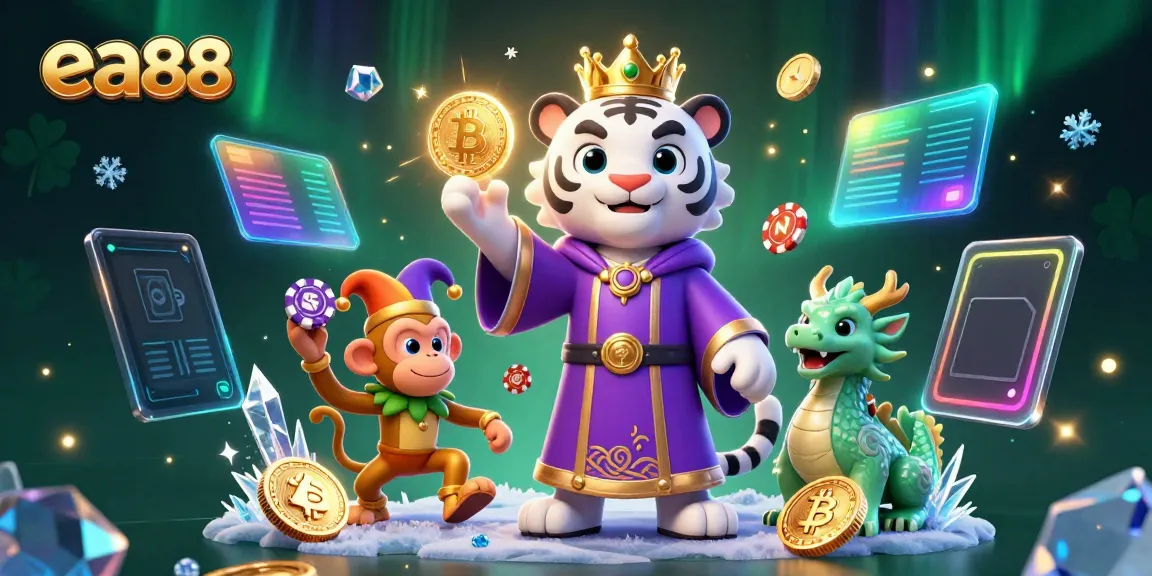 ea88 tham gia thú vị qua những nhân vật 3D độc đáo trong game casino