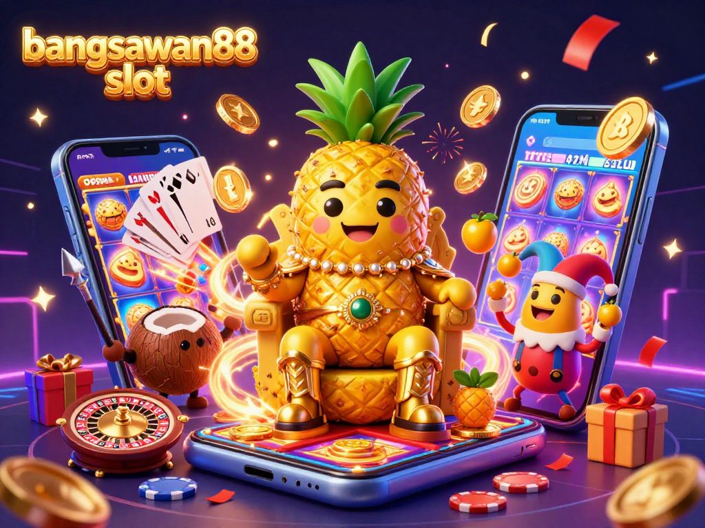 Experience exciting gameplay with bangsawan88 slot surrounded by dazzling casino elements and festive energy.