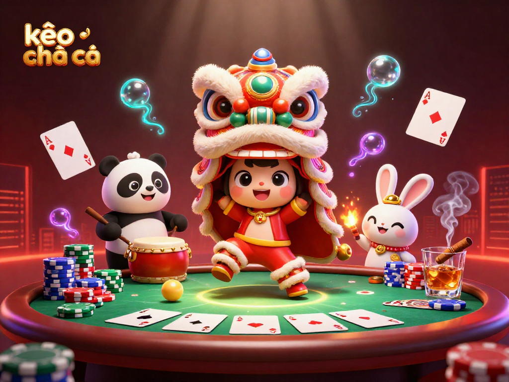 Engage with kèo nhà cái betting excitement through a dynamic casino scene featuring thrilling elements.