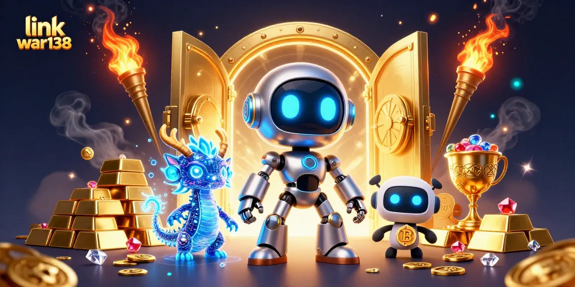 Win big with link war138 by playing exciting slots and jackpot games with neon elements.