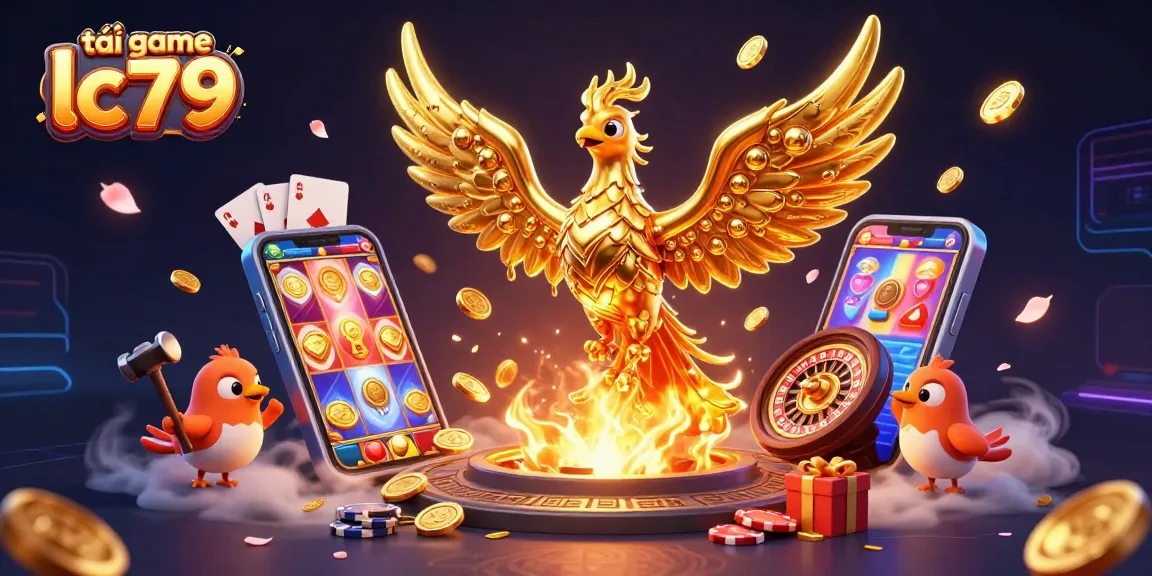 Tải game LC79, trải nghiệm slot game hấp dẫn với hình ảnh sinh động và ưu đãi lớn.