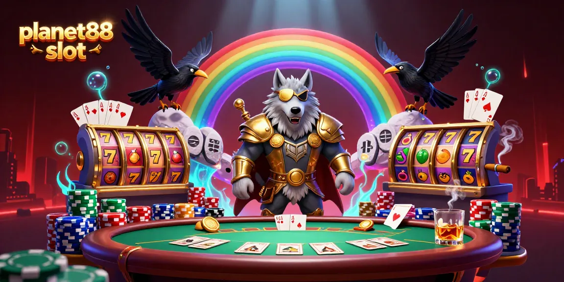 Engage with thrilling planet88 slot action featuring vibrant characters and casino elements.
