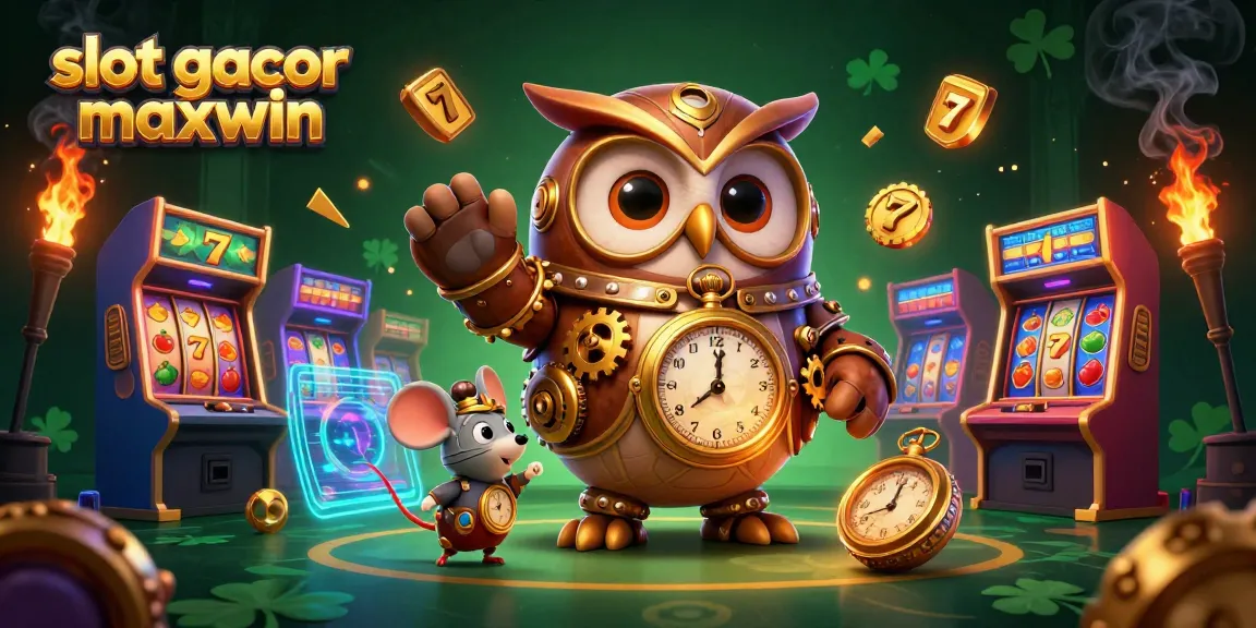 Spin the winning reels of slot gacor maxwin with vibrant characters and glowing game elements