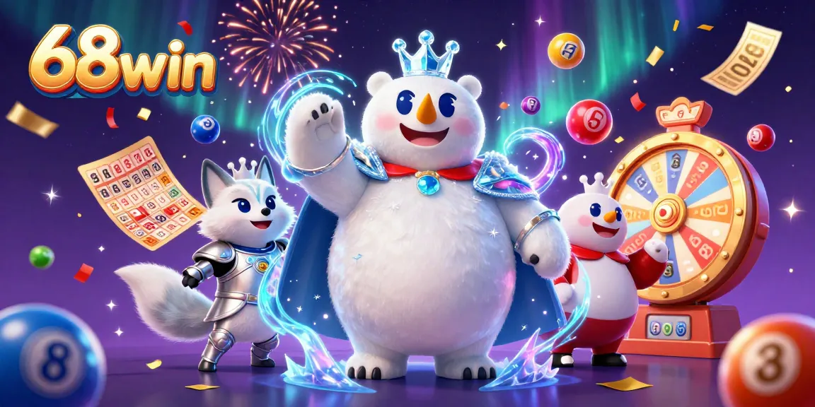 Engage with thrilling gameplay at 68win offering colorful lottery balls and a dynamic atmosphere